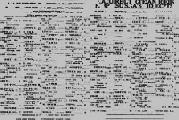 Press cutting