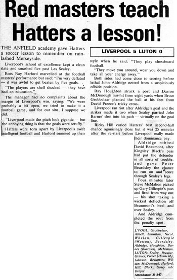 Red Masters Teach Hatters A Lesson