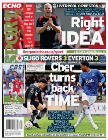 Saturday Echo Backpage