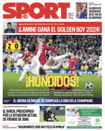 Sport 45 Frontpage