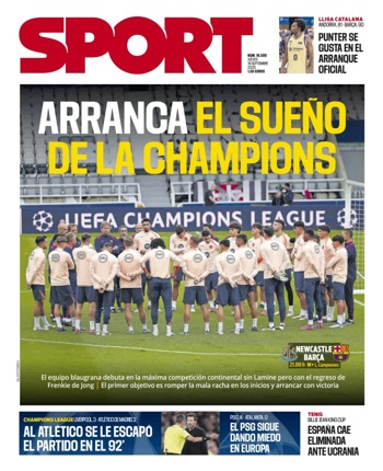 Sport Front Cover