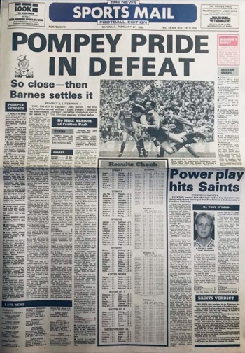 Sports Mail Frontpage