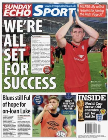 Sunday Echo Backpage