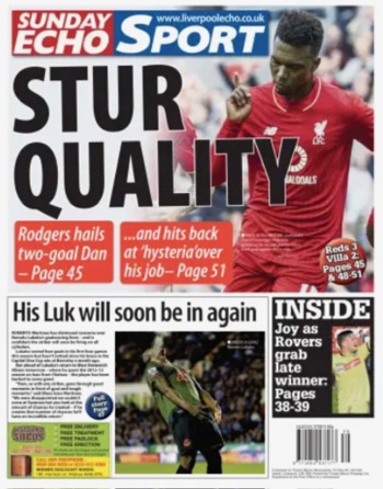 Sunday Echo Backpage