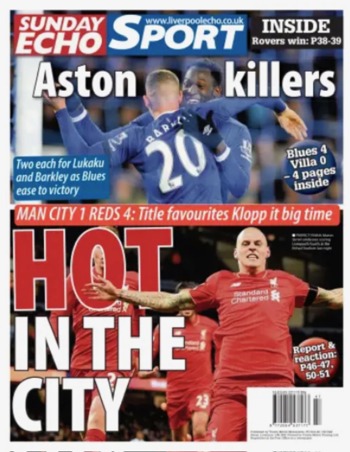 Sunday Echo Backpage