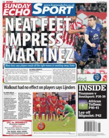 Sunday Echo Backpage
