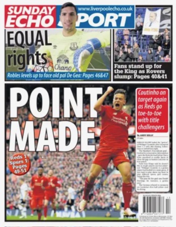 Sunday Echo Backpage