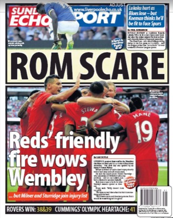 Sunday Echo Backpage