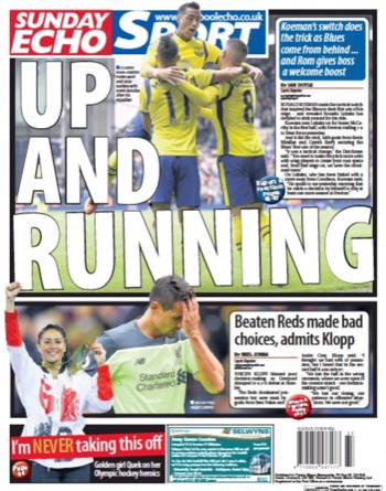 Sunday Echo Backpage