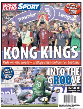 Sunday Echo Backpage