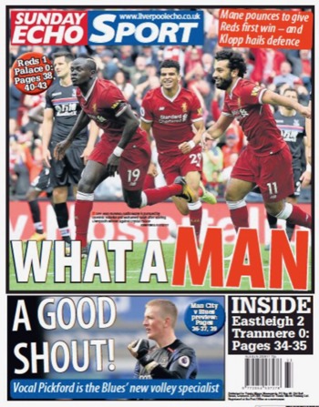 Sunday Echo Backpage