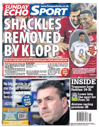 Sunday Echo Backpage