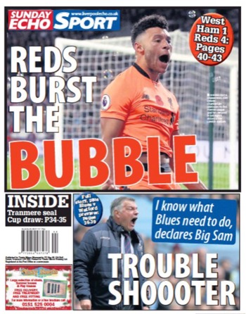 Sunday Echo Backpage