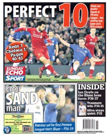 Sunday Echo Backpage
