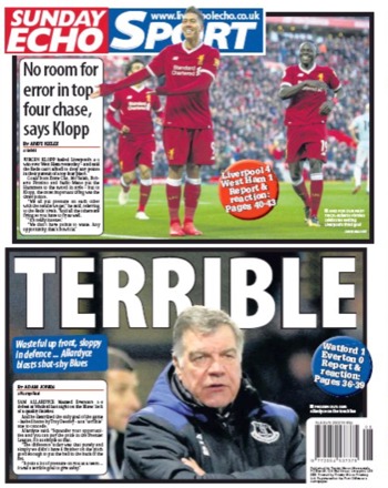 Sunday Echo Backpage