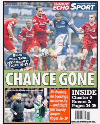 Sunday Echo Backpage