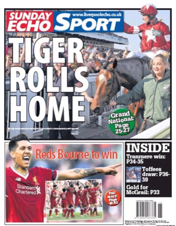 Sunday Echo Backpage