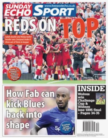 Sunday Echo Backpage