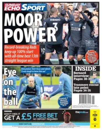 Sunday Echo Backpage