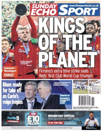Sunday Echo Backpage