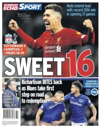 Sunday Echo Backpage