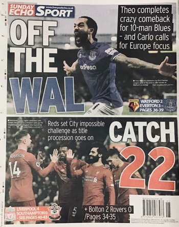 Sunday Echo Backpage