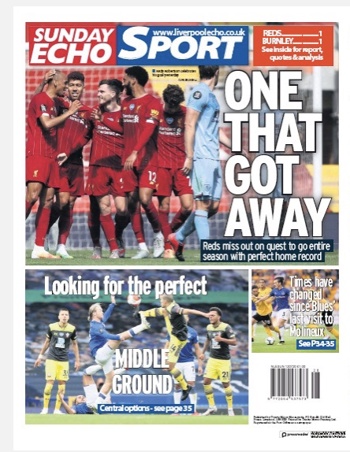 Sunday Echo Backpage