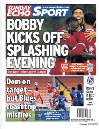 Sunday Echo Backpage