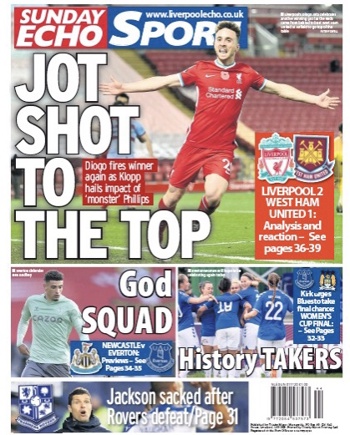 Sunday Echo Backpage