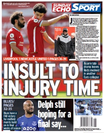 Sunday Echo Backpage
