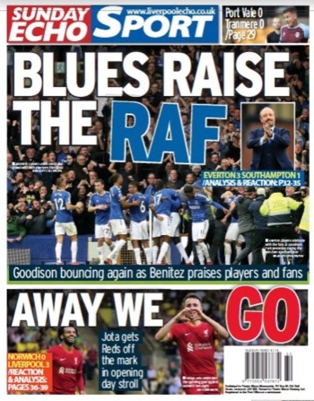Sunday Echo Backpage