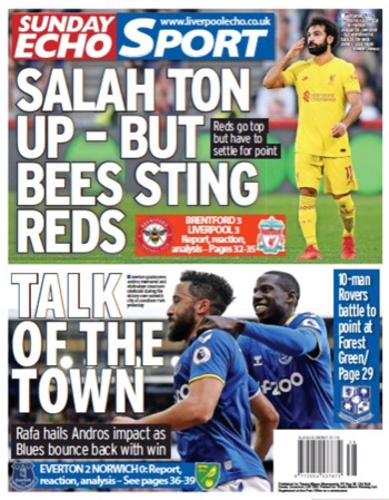 Sunday Echo Backpage