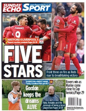 Sunday Echo Backpage