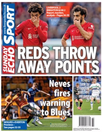 Sunday Echo Backpage