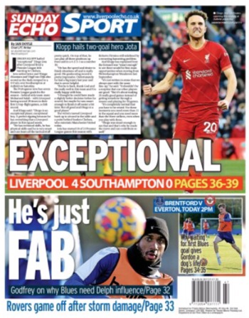Sunday Echo Backpage