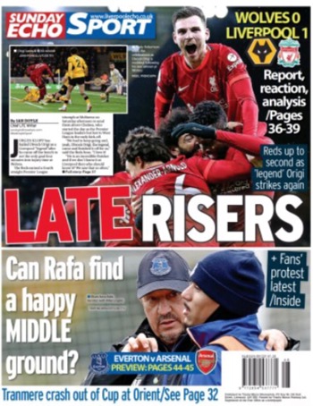 Sunday Echo Backpage
