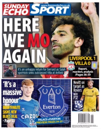 Sunday Echo Backpage