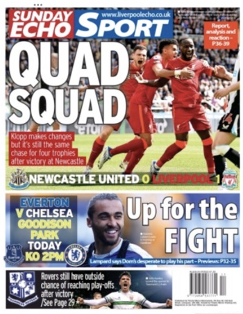 Sunday Echo Backpage