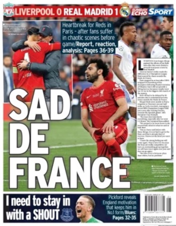 Sunday Echo Backpage
