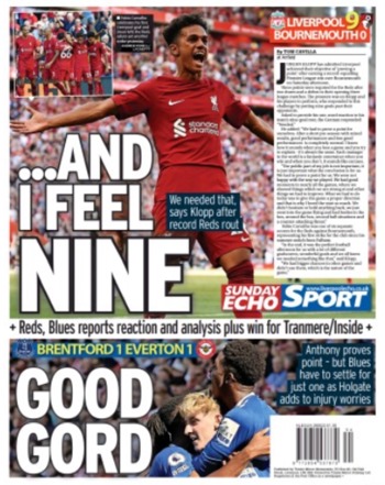 Sunday Echo Backpage