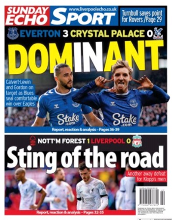 Sunday Echo Backpage