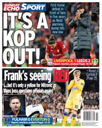 Sunday Echo Backpage