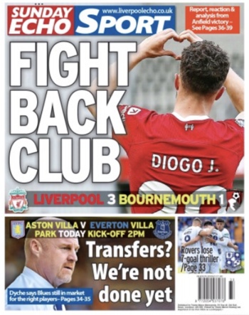 Sunday Echo Backpage
