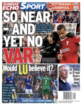 Sunday Echo Backpage