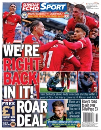 Sunday Echo Backpage