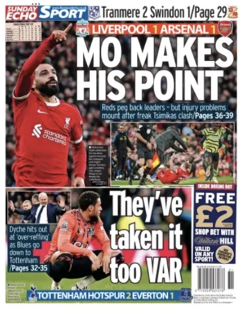 Sunday Echo Backpage