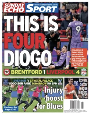 Sunday Echo Backpage