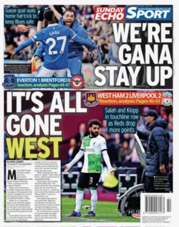 Sunday Echo Backpage