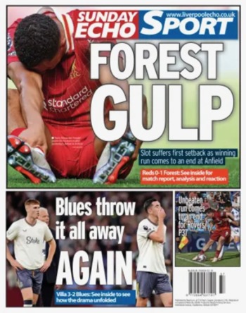 Sunday Echo Backpage