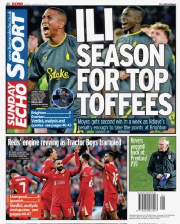 Sunday Echo Backpage